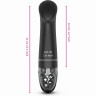 Вибратор с электростимуляцией MYSTIM Right On Ron, чёрный 46541